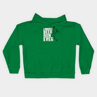 Longest Beer Run Ever Kids Hoodie